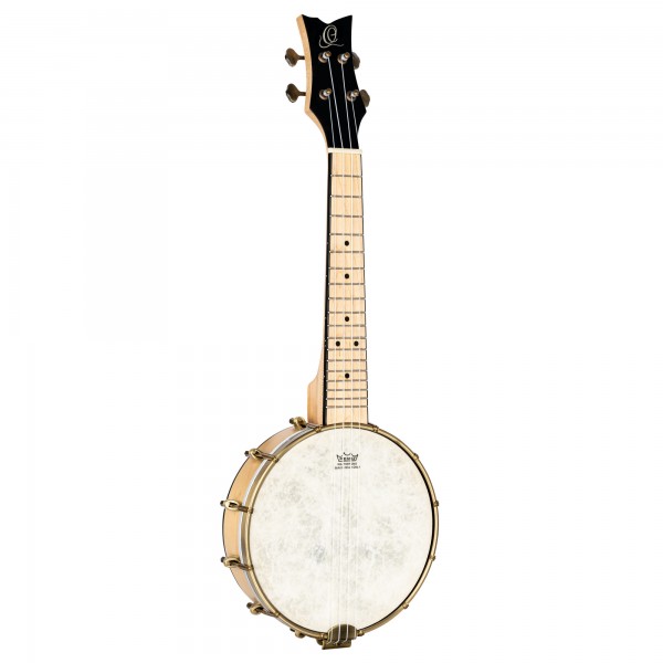 ORTEGA Banjolele Serie Konzert Ukulele 4 String - Maple Natural + Bag (OUBJE90-MA)