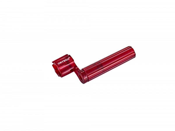 ORTEGA String Winder Deluxe - Transparent Red (OSW-DLX-TRD)