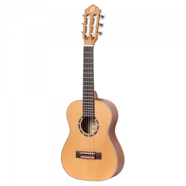 ORTEGA Family Series 1/4 Konzertgitarre 6 String Lefty - Zeder / Mahagoni Natur + Bag (R122-1/4-L)