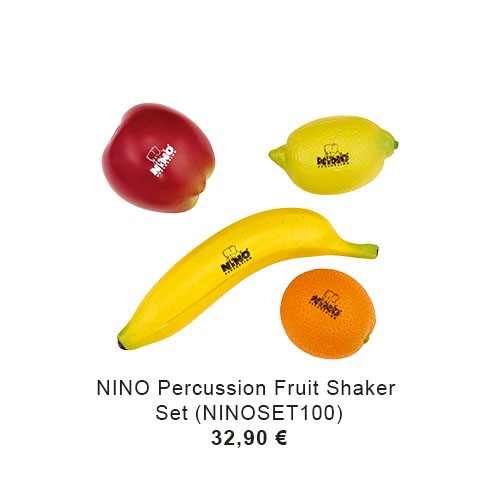 NINO Percussion - Obst Shaker Sortiment (NINOSET100)