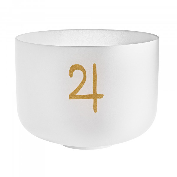 Meinl Sonic Energy 12" Planetary Tuned Crystal Singing Bowl, Jupiter 183.58 Hz (PCSB12J)