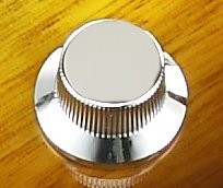 IBANEZ control knob metal snap-on RC320 - chrom (4KB1MA0006)