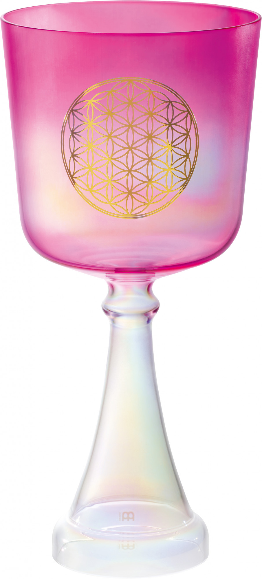 MEINL Sonic Energy Crystal Singing Chalice, 6/15 cm, Note F4, Pink, Heart  Chakra, Flower of Life (CSC6FPFOL), Crystal Singing Chalices, Meinl Sonic  Energy