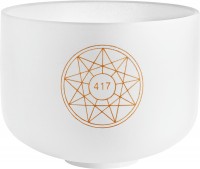 MEINL Sonic Energy Solfeggio Crystal Singing Bowl, Re 417 Hz, 10" / 25 cm, Sakralchakra (SOLCSB10-417)