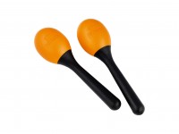 NINO Percussion Molded ABS Egg Maracas - 6" (NINO569OR)