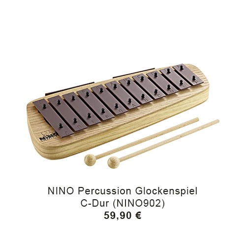 NINO Percussion Glockenspiel - C D E F G A B C D E F (NINO902)