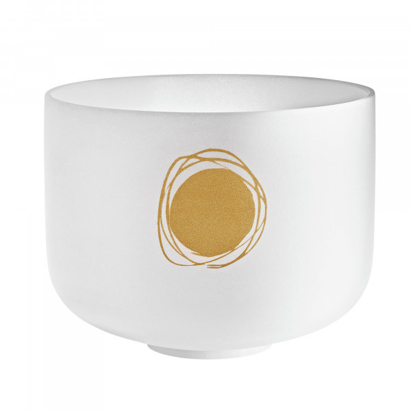 Meinl Sonic Energy 12" Planetary Tuned Crystal Singing Bowl, Schumann Resonance 250.56 Hz (PCSB12SF)