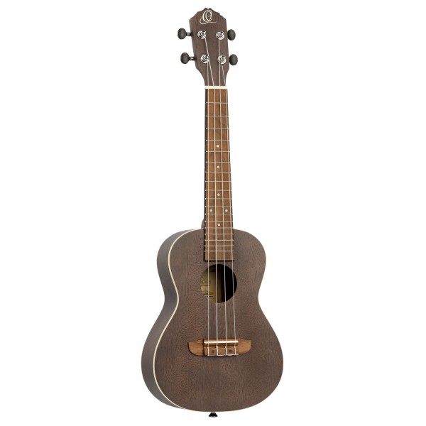 ORTEGA Earth Serie Konzert Ukulele 4 String - Okoume Coal Black (RUCOAL)