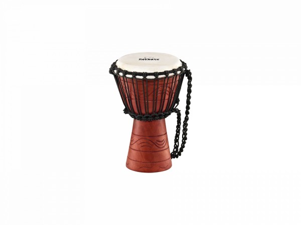 NINO Percussion Water Rythm Series Original African Style Rope Tuned Wood Djembe - 7" (NINO-ADJ2-XS)