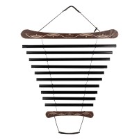 Meinl Sonic Energy Meditation Flow Chime 38"/95 cm - 432 Hz/10 Notes/E Minor - Black (MFC10EMIBK)