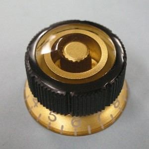 IBANEZ Tone control knob Sure Grip III - gold for selected ARTCORE/SIGNATURE models (4KB3XA0011)