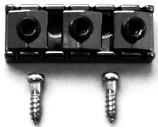 IBANEZ locking nut 43mm barless type - cosmo black for lefty guitars RG1550MZL/RG1570ZL/S420L (2LN3YAA006)