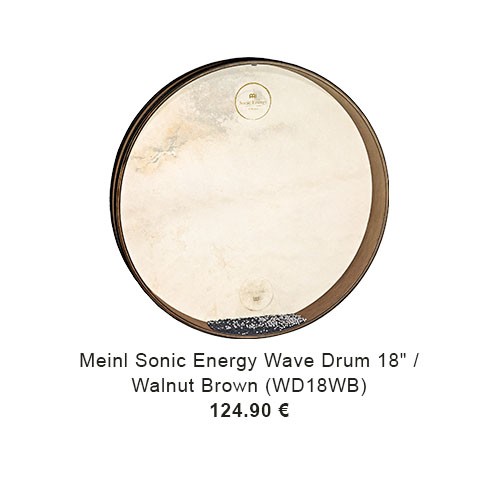 MEINL Sonic Energy Wave Drum 18" / 45.72 cm - Walnut Brown (WD18WB)