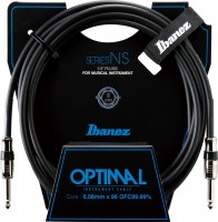 IBANEZ NS Series Guitar instrument cable - Straight / Straight - male - male, black - 3,05 m / 10 ft (NS10) IBANEZ NS Series Guitar instrument cable - Straight / Straight - male - male, black - 3,05 m / 10 ft (NS10)