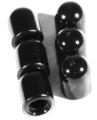 MEINL Percussion Abdeckkappe aus Gummi - für 8mm Spannschrauben (6er Set)  (CAPS-01), Schrauben & Hardware, Ersatzteile, Meinl Percussion