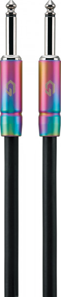 IBANEZ GLIDELINE Series Instrument Cable 6,10 m 2 Straight Plugs, Black (GL20)
