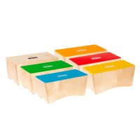 NINO Percussion Bongo Cajon Rhythmus Set fürs Klassenzimmer - 6 teilig (NINOSET931) NINO Percussion Bongo Cajon Rhythmus Set fürs Klassenzimmer - 6 teilig (NINOSET931)