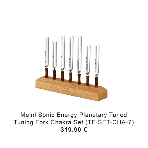 Meinl Sonic Energy Planetary Tuned Tuning Fork Chakra Set (TF-SET-CHA-7)