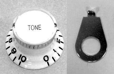 IBANEZ tone control knob - white for selected Jet King models (4KB27A0011)
