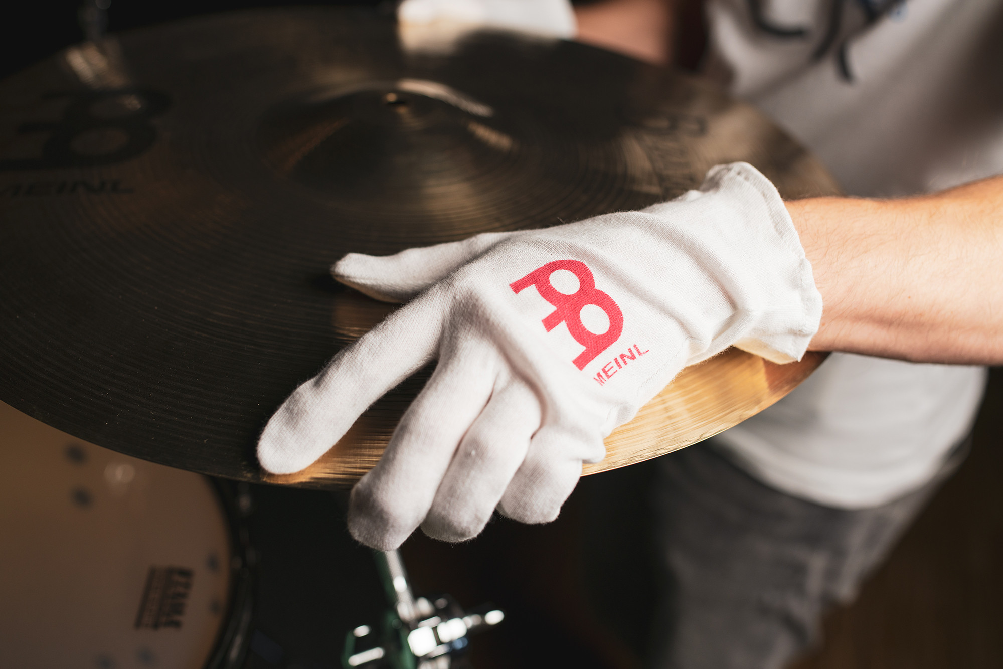 MEINL Cymbals Gloves (MHS-WH) Accessories Merchandise Meinl Cymbals  MEINL Shop