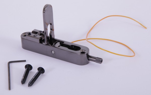 IBANEZ bridge incl. piezo and d-tuner - cosmo black (BB-AFR4D)