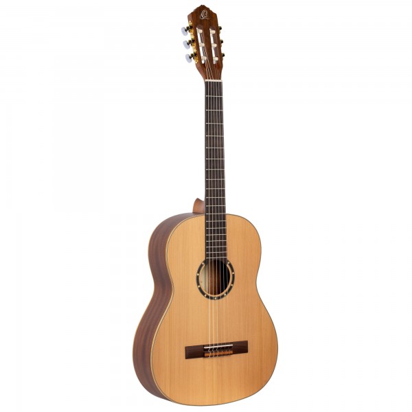 ORTEGA Family Series Pro 4/4 Slim Neck Konzertgitarre 6 String - Zeder / Mahagoni Natur + Bag (R131SN)