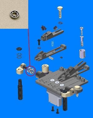 IBANEZ Ball Bearing für ZR Tremolo (2ZR2-BB)