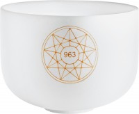 MEINL Sonic Energy Solfeggio Crystal Singing Bowl, 963 Hz, 10" / 25 cm, Kronenchakra (SOLCSB10-963)