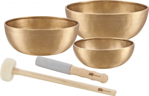 MEINL Sonic Energy Singing Bowl Set - ENERGY SERIES - Consists of: 3 Singing Bowls (SB-E-3100)