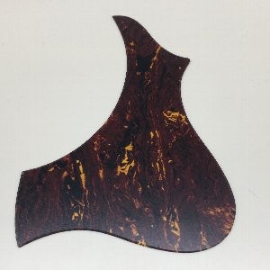 IBANEZ Pickguard für AE Serie - dark brown tortoise (5APG93Z)