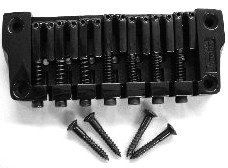 IBANEZ feste Brücke Gibraltar Standard 7 - für RG/RGD schwarz (2GB2JAA011)