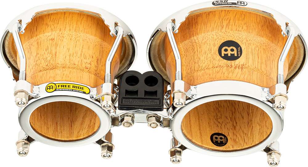 MEINL Percussion Free Ride Mini Wood Bongo 3 1/2