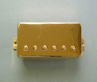 IBANEZ Bridge Pickup Silent58 Humbucker - gold für PM120/PM200 (3PU1J15812)
