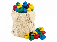 NINO Percussion 80-teiliges Egg Shaker Sortiment in Rattankorb (VE80-NINO540) NINO Percussion 80-teiliges Egg Shaker Sortiment in Rattankorb (VE80-NINO540)
