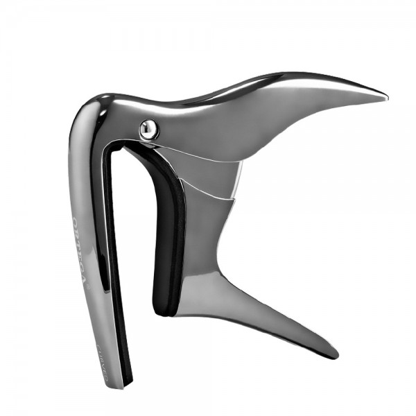 ORTEGA Curved Guitar Capo - Black Chrome (OCAPOCV-BCR)