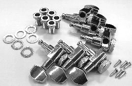 IBANEZ Locking tuner - 3L/3R Nickel (2MH4LA0015)