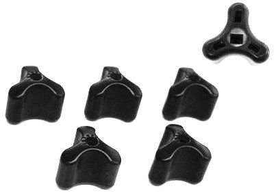 IBANEZ Mechaniken Kopf - Für GWB Bass (5er Set) black (2MHKB1GWB5)