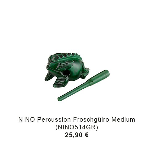 NINO Percussion Holzfrosch - Medium (NINO514GR) 