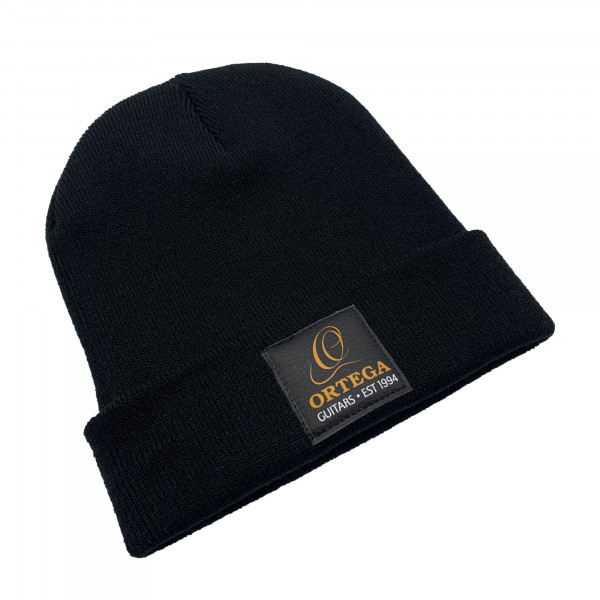 ORTEGA Beanie mit Ortega Logo - schwarz (O-BEANIE-BK)