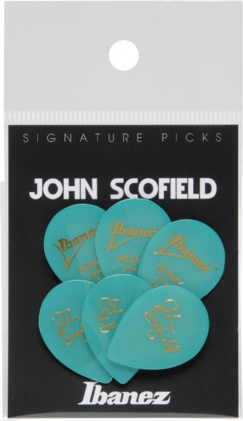 IBANEZ Picks Signature Series John Scofield - Flat Pick - 6 pcs. (B1000JS)