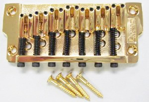 IBANEZ feste Brücke Gibraltar Standard - für 7 Saiter Model RGIX27FEQM-TG gold (2GB2JAA025)