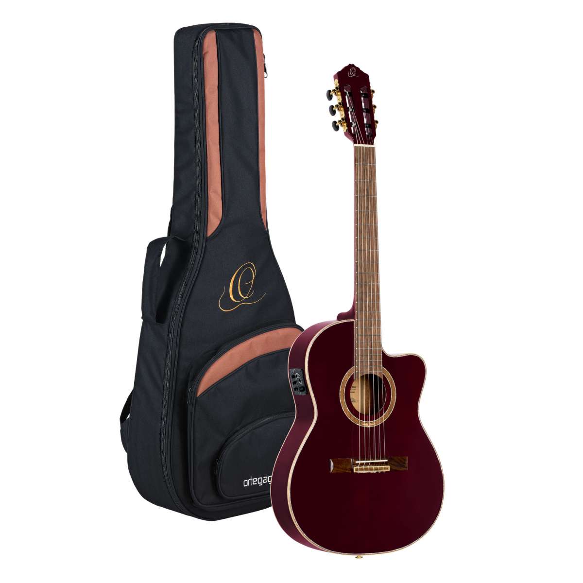 Ortega Performer Series RCE138-T4BK-L Thinline Acoustic