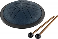 Meinl Sonic Energy 6" Mini Steel Tongue Drum, A Dur, 6 Töne, 440 Hz, Marineblau (MSTD2NB)