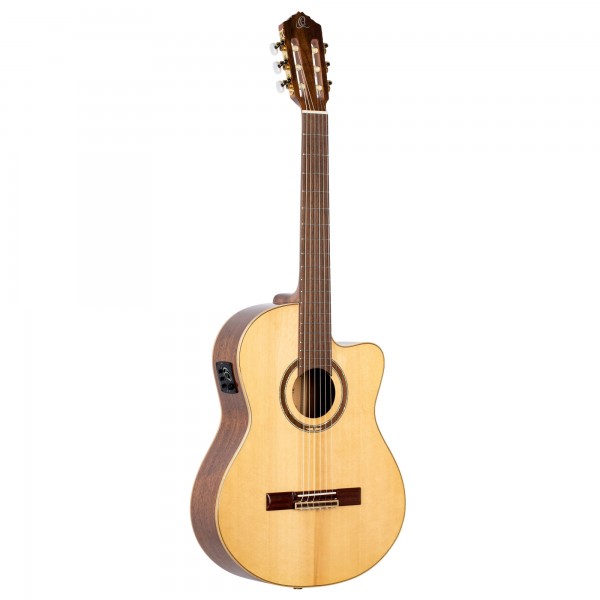 ORTEGA Performer Series 4/4 Konzertgitarre 6-String - Natural + Gigbag (RCE138SN)