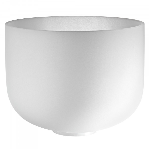 Meinl Sonic Energy 12" white-frosted Crystal Singing Bowl C4, 440 Hz, Root Chakra (CSBM12C4)