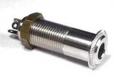 IBANEZ Outputjack 6.3mm stereo - chrome (3JKB6S001-CH IBANEZ Outputjack 6.3mm stereo - chrome (3JKB6S001-CH